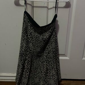 Leopard Print Skirt